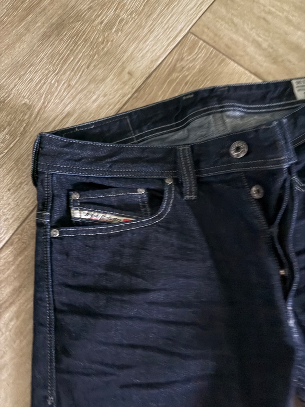 Diesel Safado Jeans - Slim Straight 30x30 Dark Indigo - Picture 2 of 5